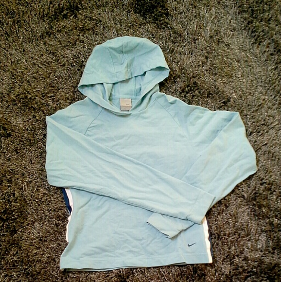 Nike Tops - 🎈Nike robin's egg blue hoodie
